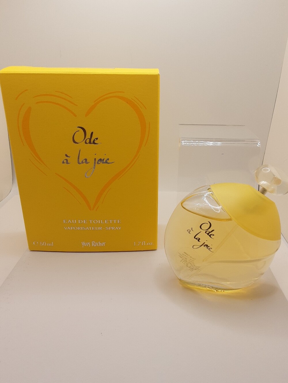 Vintage Yves Rocher Ode A La Joie Eau De Toilette Perfume 1.7 OZ